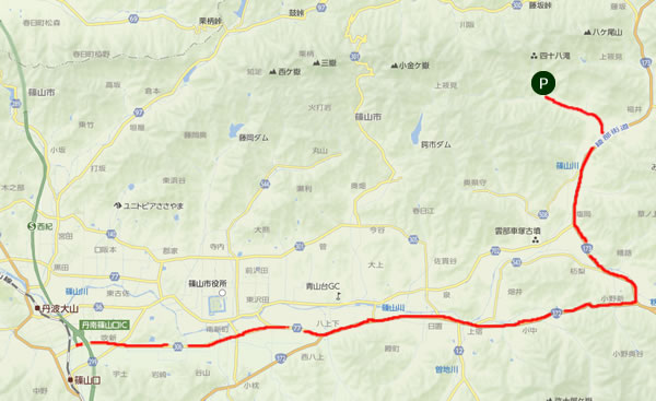 筱見（しのみ）四十八滝