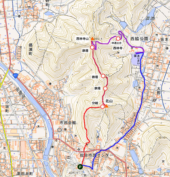 寺山（西林寺山）