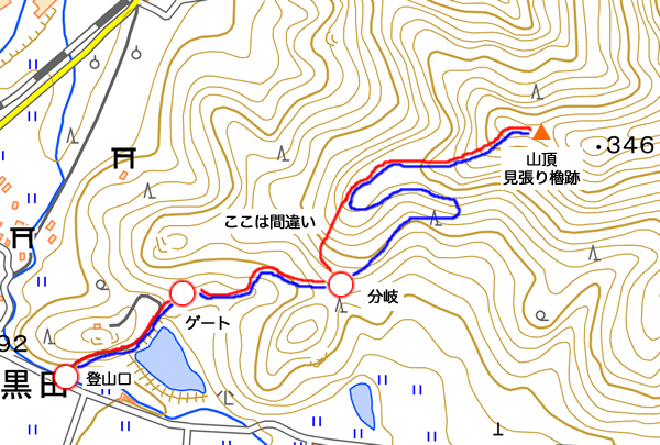 黒田城址(くろだじょうし)