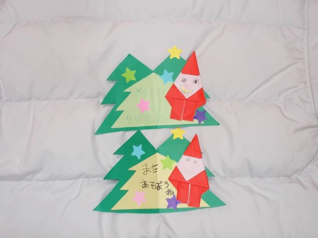 蓮池保育園のけん玉教室